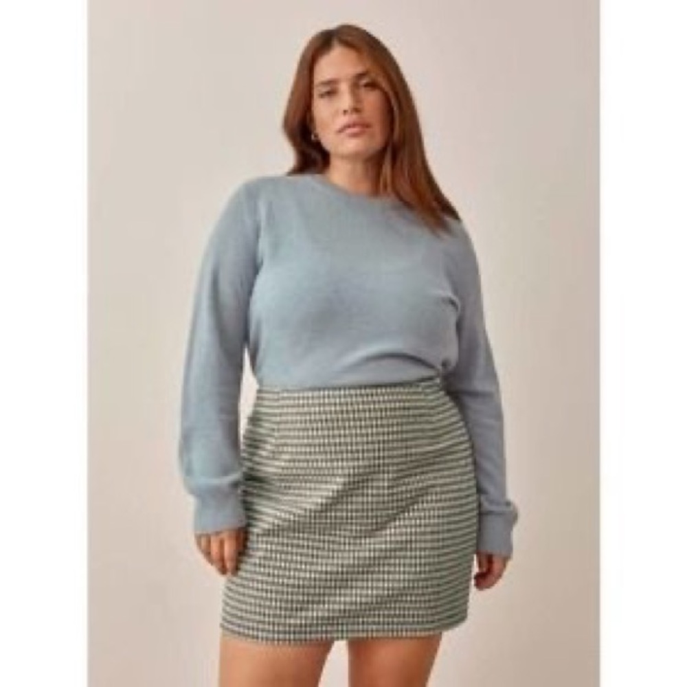 NWT Reformation Cashmere Crew Sweater- 1X